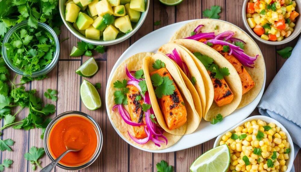 best sides for salmon tacos